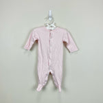 Load image into Gallery viewer, Kissy Kissy Pink Polka Dot Footie 6-9 Months
