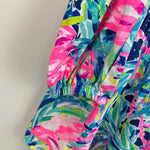 Load image into Gallery viewer, Lilly Pulitzer Girls Candice Romper Multi Flamenco Beach L 8-10
