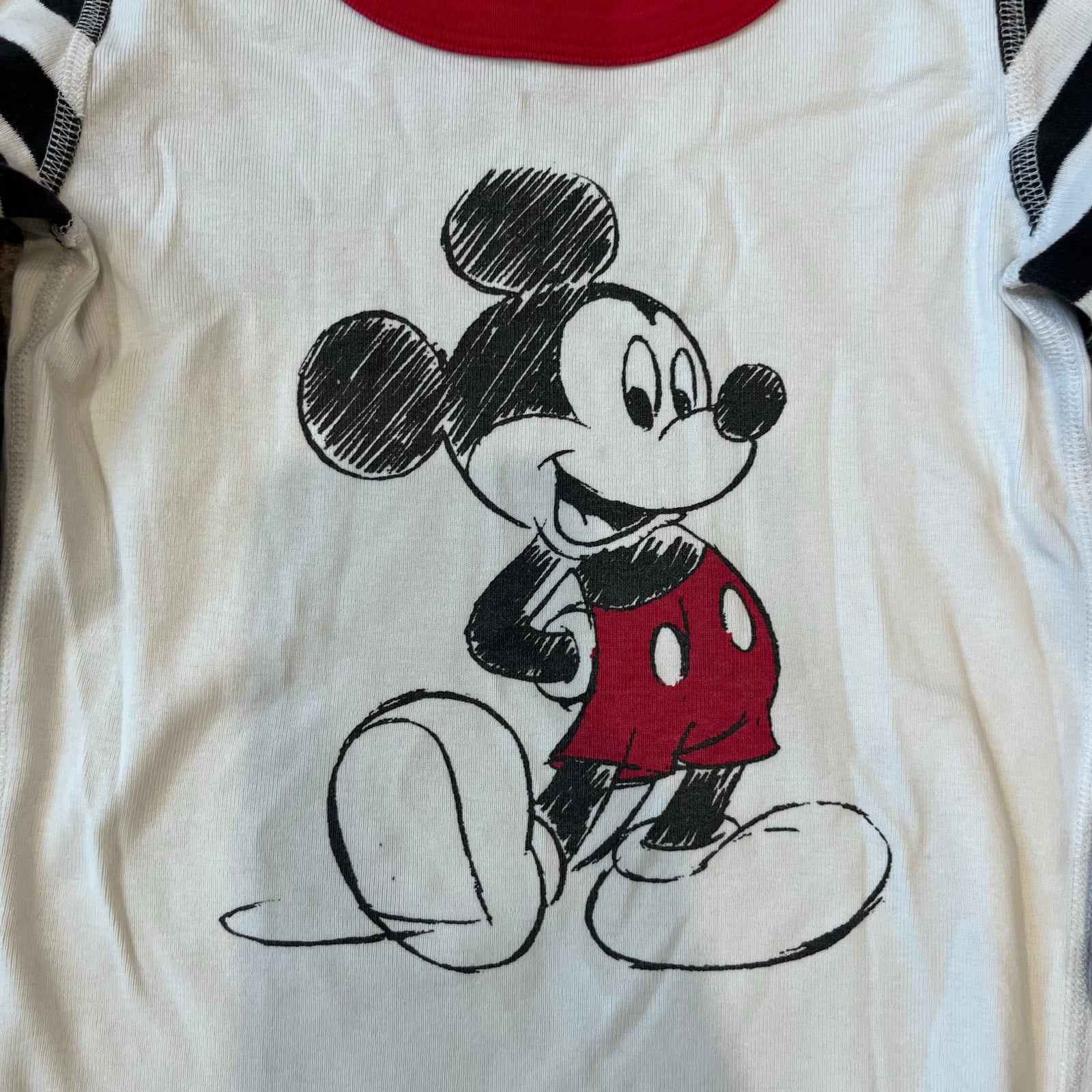 Hanna Andersson Long John Pajamas Mickey Mouse 120 cm 6-7