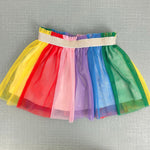 Load image into Gallery viewer, Hanna Andersson Rainbow Tulle Skirt 70 cm 6-12 Months
