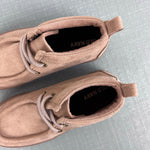 Load image into Gallery viewer, Old Navy High Top Faux Suede Elastic Lace Sneakers 12
