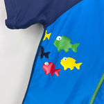 Load image into Gallery viewer, Hanna Andersson Blue Fish Sunblock Rash Guard Bathing Suit 80 cm 18-24 Months
