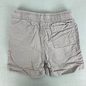 J. Crew Boys Drawstring Twill Dock Short Gray 5T