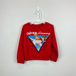 Load image into Gallery viewer, Vintage Oliver &amp; Company Red Sweatshirt 1980s
