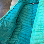 Load image into Gallery viewer, Lands' End Kids Down Insulated Hooded Jacket Aqua M 10-12
