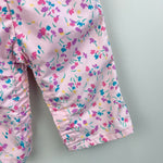 Load image into Gallery viewer, Vintage OshKosh B'gosh Pink Floral Overalls 6-9 Months USA
