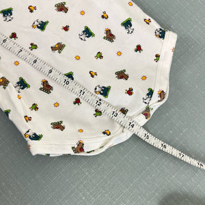 Vintage Garanimals Farm Bodysuit 12 Months