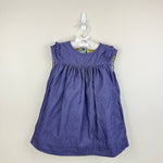 Load image into Gallery viewer, Mini Boden Pretty Cord Dress Purple 2-3
