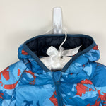 Load image into Gallery viewer, L.L. Bean Infants&#39; Ultralight 650 Bunting Rust Orange Animal Camo 3-6 Months
