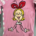 Load image into Gallery viewer, Hanna Andersson Dr. Seuss Grinch HannaJams Pajama Set Cindy Lou who 85 cm 2T
