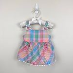 Load image into Gallery viewer, Little English Evie Bloomer Set Preppy Plaid 6 Months
