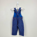 Load image into Gallery viewer, Vintage Thomas Quilted Blue Bunny Overalls 18 Months USA
