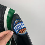 Load image into Gallery viewer, Vintage NBA Elevation Green Black Vegan Leather Kids Jacket 7
