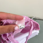 Load image into Gallery viewer, Will'Beth Pink Gingham Bunny Sun Suit Romper 0 Months
