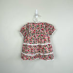 Load image into Gallery viewer, Mini Boden Occasion Printed Dress Rambling Rose Floral Lace 0-3 Months
