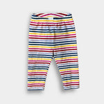 Load image into Gallery viewer, Hanna Andersson Classic Capri Leggings Rainbow Stripe 100 cm 4T
