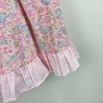 Load image into Gallery viewer, Vintage Polly Flinders Smocked Pink Floral Ruffle Dress 4T
