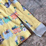 Load image into Gallery viewer, TBBC Sutton's Sweet Dream Pajamas Set Party Train with Buckhead Blue 8 NWOT
