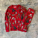 Load image into Gallery viewer, Hanna Andersson Star Wars Holiday Long John Pajamas 130 cm 8

