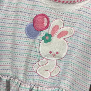 Vintage Healthtex Long Sleeve Bunny Dress 3T USA