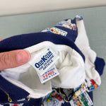 Load image into Gallery viewer, Vintage OshKosh B'gosh Worldwide Traveler Overalls Set 3-6 Months USA
