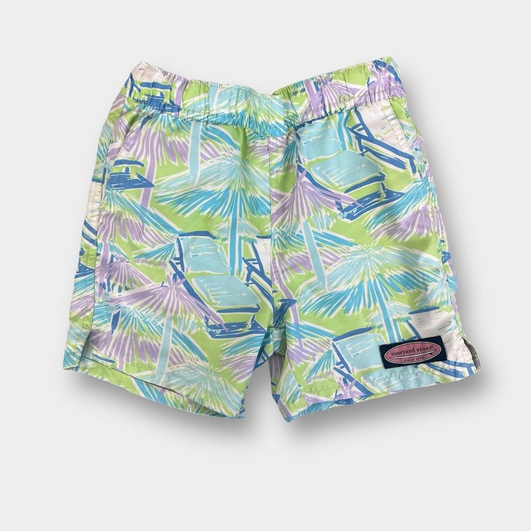 Vineyard Vines Printed Chappy Swim Trunks 4T