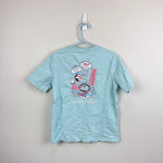 Load image into Gallery viewer, Vineyard Vines Short Sleeve Sticker Whale Pocket T-Shirt Aqua 6
