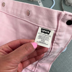 Load image into Gallery viewer, Vintage Levi's Light Pink Denim Trucker Jacket 6 USA
