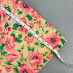 Load image into Gallery viewer, Vintage Guess Pink Yellow Floral Denim Skirt 6 USA

