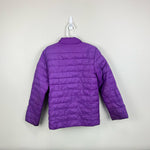 Load image into Gallery viewer, Lands&#39; End ThermoPlume Packable Jacket Purple Large 7
