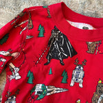 Load image into Gallery viewer, Hanna Andersson Star Wars Holiday Long John Pajamas 130 cm 8
