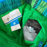 Load image into Gallery viewer, Columbia Blue Green Plaid Snow Bib Overalls 2T
