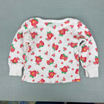 Load image into Gallery viewer, Vintage OshKosh B'gosh Waffle Knit Strawberry Outfit 12 Months
