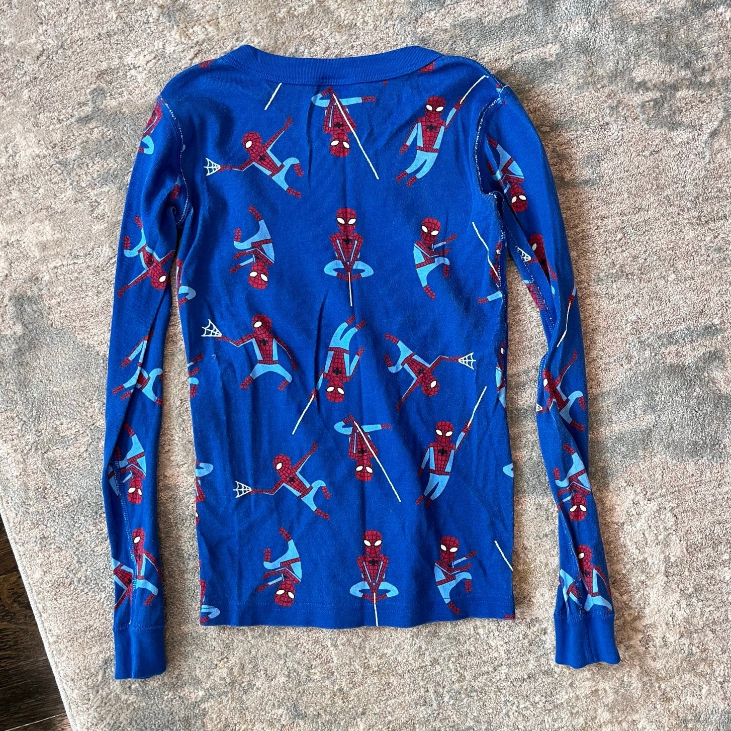 Hanna Andersson Marvel Spiderman Long John Pajamas 140 cm 10