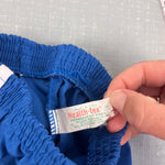 Load image into Gallery viewer, Vintage Healthtex Blue Track Shorts 18 Months USA
