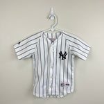 Load image into Gallery viewer, Vintage Majestic New York Yankees Jeter 2 MLB Baseball Jersey Youth Small USA
