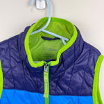 Load image into Gallery viewer, L.L. Bean PrimaLoft Packaway Vest Blue Green Colorblock L 6/7
