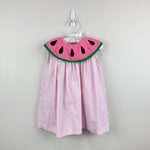Load image into Gallery viewer, Vintage Samara Pink Seersucker Watermelon Dress 4T
