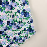 Load image into Gallery viewer, Janie and Jack Floral Linen Cotton Shirt French Blue 5T
