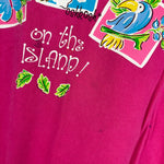 Load image into Gallery viewer, Vintage OshKosh B'gosh Tropical Butterfly Pink Tee Shirt 6 USA
