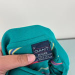 Load image into Gallery viewer, Vintage Gant Striped Long Sleeve Polo Shirt
