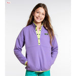 Load image into Gallery viewer, L.L. Bean Kids Quilted Quarter Snap Pullover Teal L 6/7
