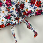 Load image into Gallery viewer, Vintage California Concepts Floral Sleeveless Cropped Blouse Medium USA
