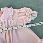 Load image into Gallery viewer, Vintage Nannette Grandma Loves Me Pink Dress Set 9 Months
