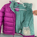 Load image into Gallery viewer, L.L. Bean Kids Down Jacket Berry Pink M 10-12
