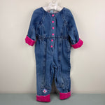 Load image into Gallery viewer, Vintage Kids Classics Denim Tulip Jumpsuit 2T
