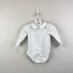 Load image into Gallery viewer, Janie and Jack Baby Peter Pan Collar Bodysuit Ivory 6-12 Months
