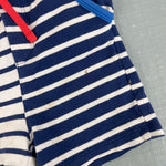 Load image into Gallery viewer, Mini Baby Boden Blue Stripe Jersey Shorts 12-18 Months
