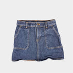 Load image into Gallery viewer, Crewcuts Classic Stretch Patch Pocket Denim Skirt 8
