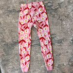 Load image into Gallery viewer, Hanna Andersson Pink Floral Long John Pajamas 130 cm 8
